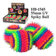 Lustiges 55mm UV Stacheliges Ball Spielzeug